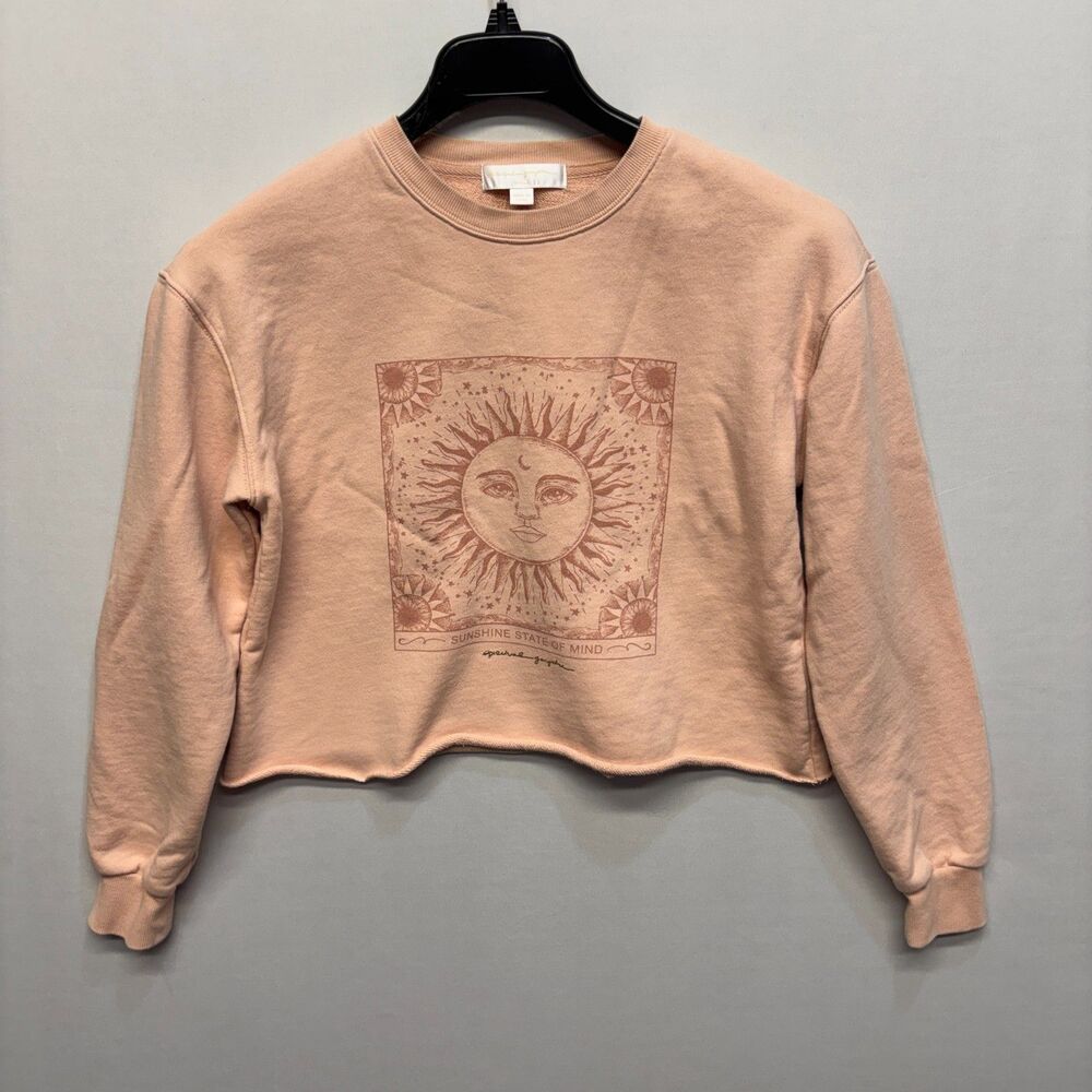 Spiritual Gangster Women Cropped Sweatshirt Size Small Cotton D076 -27 - Picture 12 of 16
